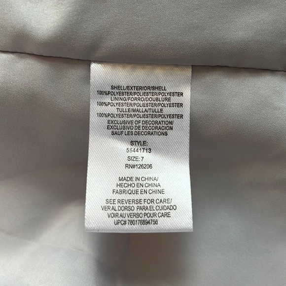 Pippa & Julie Floral Party Dress Size 7 - Picture 6 of 8